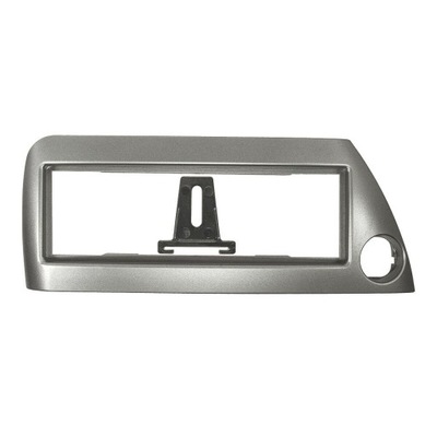 Рамка радіо 1din ford ka 1996 - 2008 срібляста фото №1