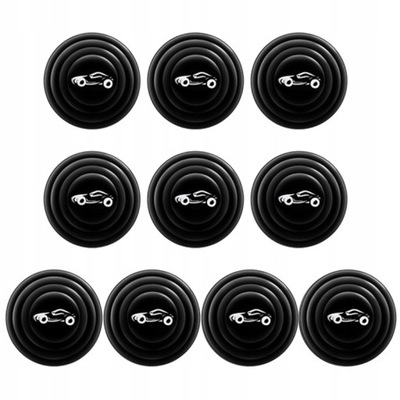 10pcs Car Door Anti-Shock Gaskets Pad Sticker 