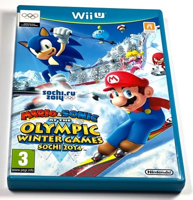 Mario and Sonic Winter Olympic Games Sochi Nintendo Wii U