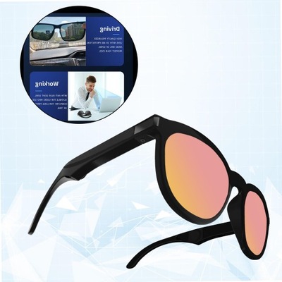 Smart Glasses Bluetooth Headphone