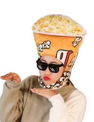 Strój Popcorn Przebranie Kostium dla dorosłych