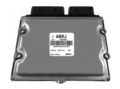 Бортовий комп'ютер ecu opel astra j 1.7 55591495 abkj фото №1