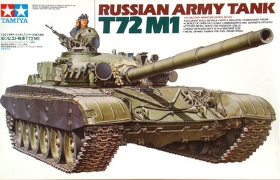 Russian Army Tank T72M1