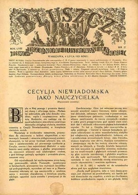 Bluszcz pismo illustrowane dla kobiet VII-XII 1925