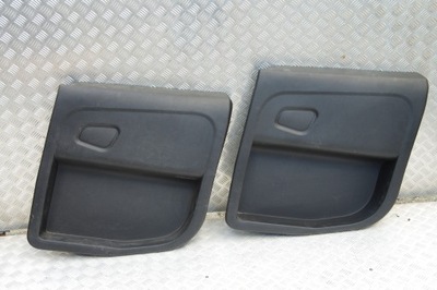 Обивка обшивка дверь fiat doblo ii правый задняя фото №1