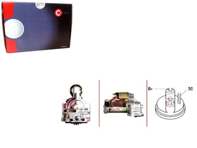 Стартер casco cst14101as фото №1