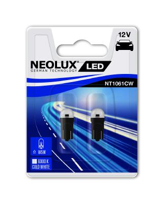 LUZ JUEGO (W5W) 12V 0,5W W2,1X9.5D NEOLUX  