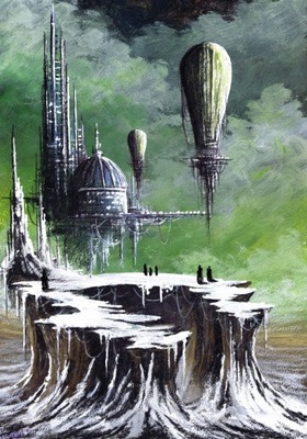 Akwarela "Święte miejsce" RN