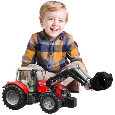 Traktor Massey Ferguson 7600 z Ładowarka Czołową