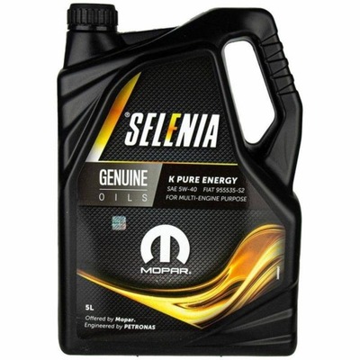 Olej SELENIA K PURE ENERGY 5W40 5L.