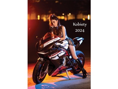 KALENDARZ ŚCIENNY PLANSZOWY A3 2024 KOBIETY KOBIETA GIRLS 13 STRON -