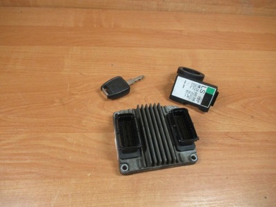 Бортовой компьютер набор стартовый opel astra ii 2 g 1,6 b dmkp 09353489 фото №1