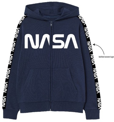 Bluza rozsuwana NASA 134/140 cm 9-10 lat LICENCJA
