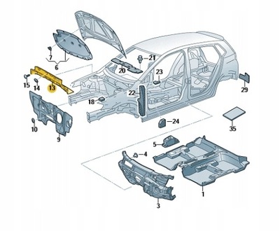 GOLF SPORTSVAN ШУМОІЗОЛЯЦЯ ЖАБО 510863993A