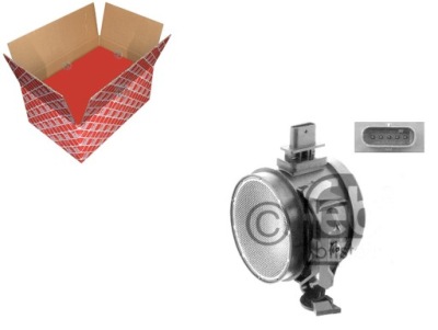 Febi витратомір повітря 5 pin mercedes c фото №1