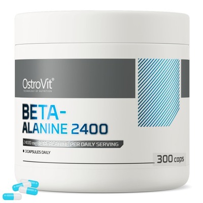 Beta Alanina 2400mg 300 kapsułek OstroVit przedtreningówa Beta-Alanine