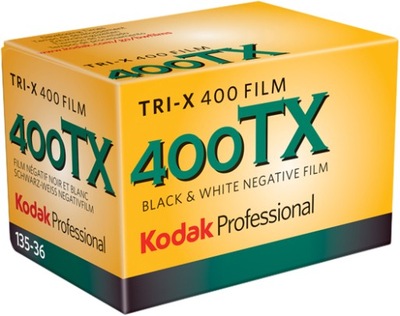 Film Klisza Wkład B&W 35mm KODAK Tri-X 400 135 36 zdjęć 36x