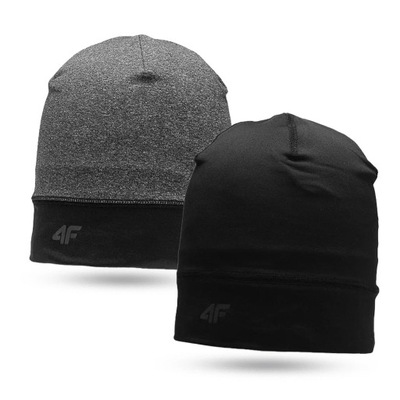 CZAPKA ZIMOWA MĘSKA 4F SPORTOWA BEANIE WIELOFUNKCYJNA CIEPŁA AW23U059