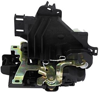 Замок дверь центральный перед левый vw caddy iii 3 polo фото №1