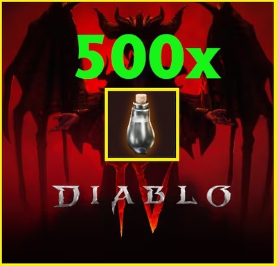 Diablo 4 Sezon 500x Destylat Strachu Distilled Fear