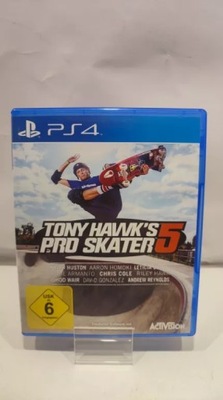 GRA NA PS4 TONY HAWK'S PRO SKATER 5