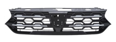 Решётка радиатора решётка радиатора dacia sandero iii 2020- stepway nowa хромированные накладки фото №1