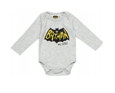 DISNEY BATMAN BODY NIEMOWLĘCE ROZM. 80 AAA