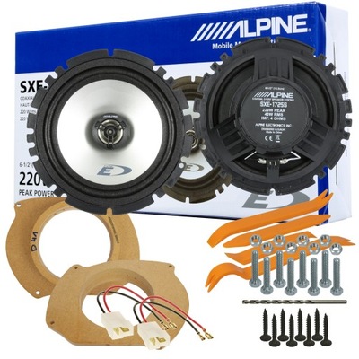 ALPINE ALTAVOCES NISSAN NAVARA D40 FRONTIER PARTE DELANTERA  