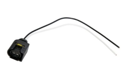 Штекер электрическая форсунки cr bosch siemens 2 контакты фото №1