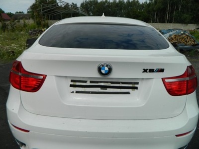 Bmw x6 e71 крышка багажника задняя задняя a300 alpinweiss фото №1