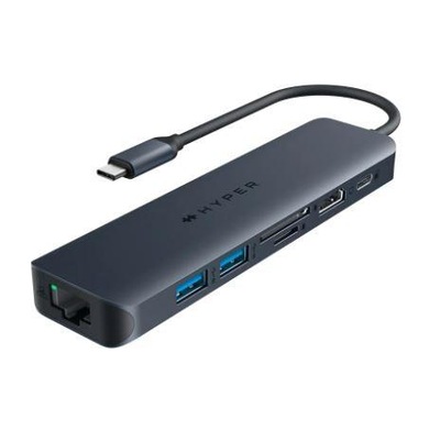 Koncentrator HyperDrive Next 7-Port USB-C Hub HDMI/4K60Hz/SD/RJ45/100W PD