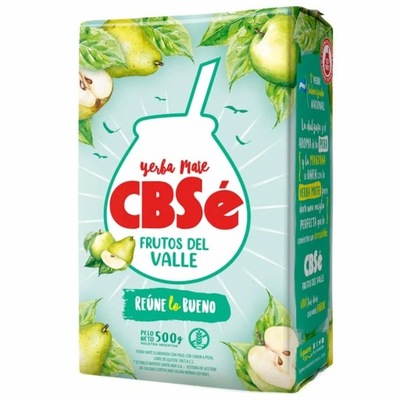 Yerba mate CBSe Frutos Del Valle 500g GRUSZKOWA