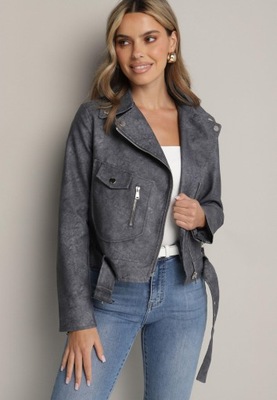 Born2Be Szara Kurtka damska L Ramoneski