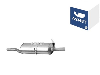 ГЛУШИТЕЛЬ СИСТЕМЫ ВЫХЛОПНОЙ ЗАД BMW 3 E46 1.6 1.9 12.97-02.05 ASMET