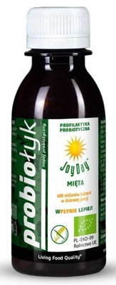 Joy Day napój probiotyczny probiołyk probiotyk mięta BIO 125 ml