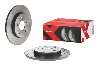 BREMBO ДИСКИ ТОРМОЗНЫЕ ЗАД FORD MONDEO MK3