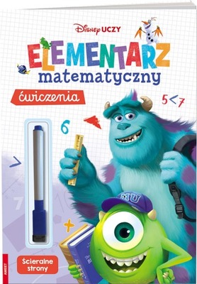 ELEMENTARZ MATEMATYCZNY +pisak ĆWICZENIA Disney