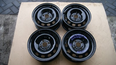 LLANTAS ACERO FORD B MAX , FUSION II 4X108X15 ET 37,5 X 6 J 