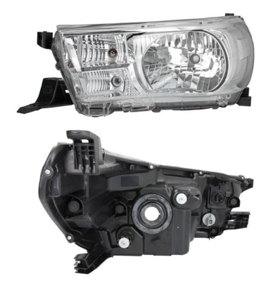 Фара лампа левый toyota hilux n70 15- фото №1