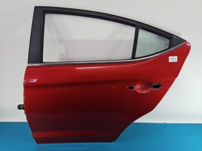 Дверь задняя левая hyundai elantra vi 15-20 sedan lava orange фото №1