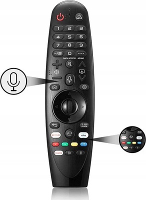 Pilot DO LG SMART TV AKB75855501 czarny