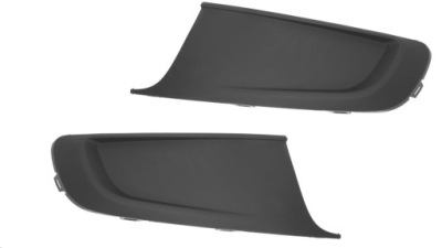 Решётка  заглушка решётка бампера vw caddy 3 10- комплект фото №1