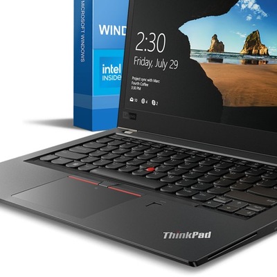 Laptop Lenovo ThinkPad T480s T14 Ultrabook do 40GB RAM i 2TB SSD 14 " Intel Core i7 8 GB / 128 GB czarny