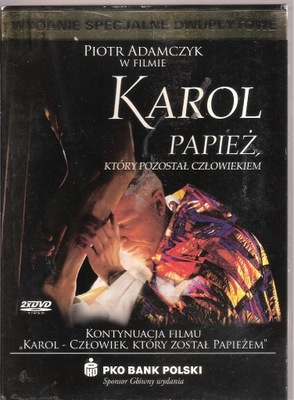Film Karol - Papież, który pozostał człowiekiem 2xDVD płyta DVD
