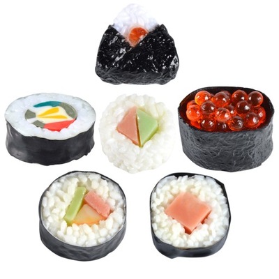 Symulacja Sushi Krówki Mini Verse Food 6 szt
