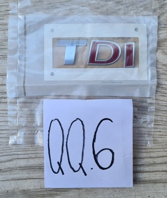 EMBLEMA INSIGNIA TDI VW 7E0853675A  