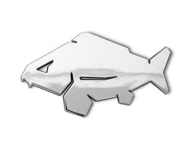 Naklejka 3D Delphin CARP chrom