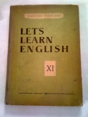 LET,S LEARN ENGLISH - Janina Smólska