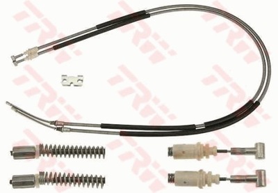 CABLE FRENOS DE MANO FORD ESCORT 95-99 PARTE TRASERA  