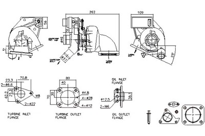 NISSENS TURBINA NISSENS 93517 FORD TRANSIT TRANSIT TOURNEO  